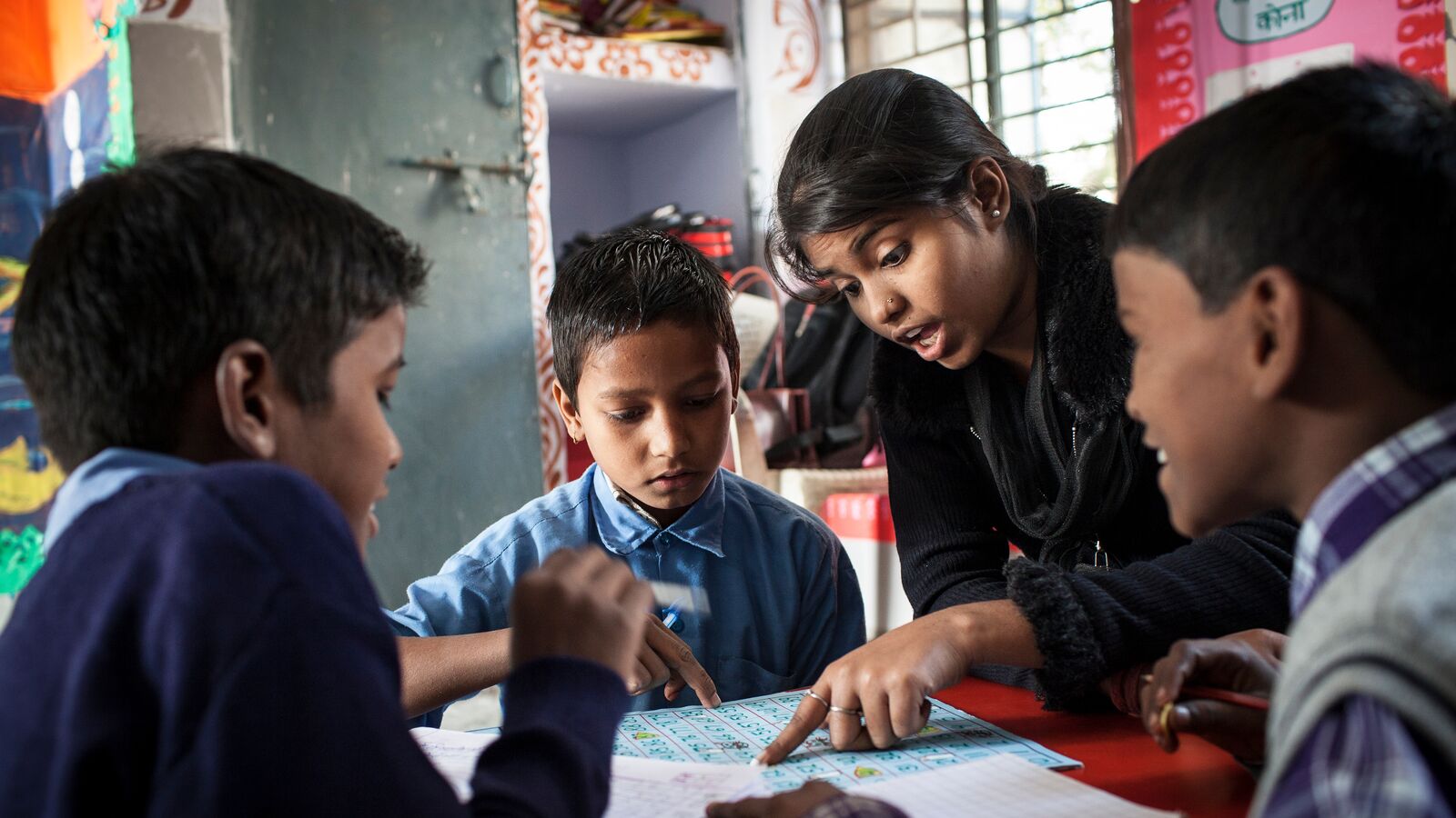 Students Learning in India Quality Schools