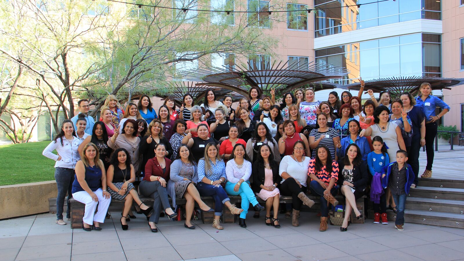 A group photo of JUST female entrepreneurs